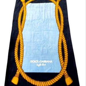 Large, Well Detailed, Dolce & Gabbana Nautical Beach Towel.